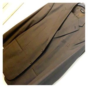 Dark olive green suit 48XL jacket & 42XL pants